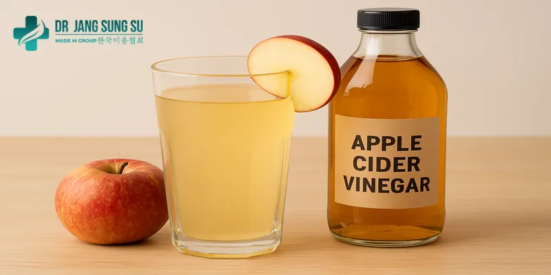 Giấm táo pha loãng